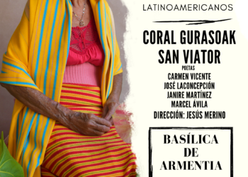 Coral Gurasoak San Viator RECITAL PÓETICO-MUSICAL “ESTAMOS POR AMÉRICA”, viernes 19 de mayo dentro del programa «POETAS EN MAYO» 