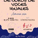 “Encuentro de coros de voces iguales. Armonía viva” (18 octubre 2025)